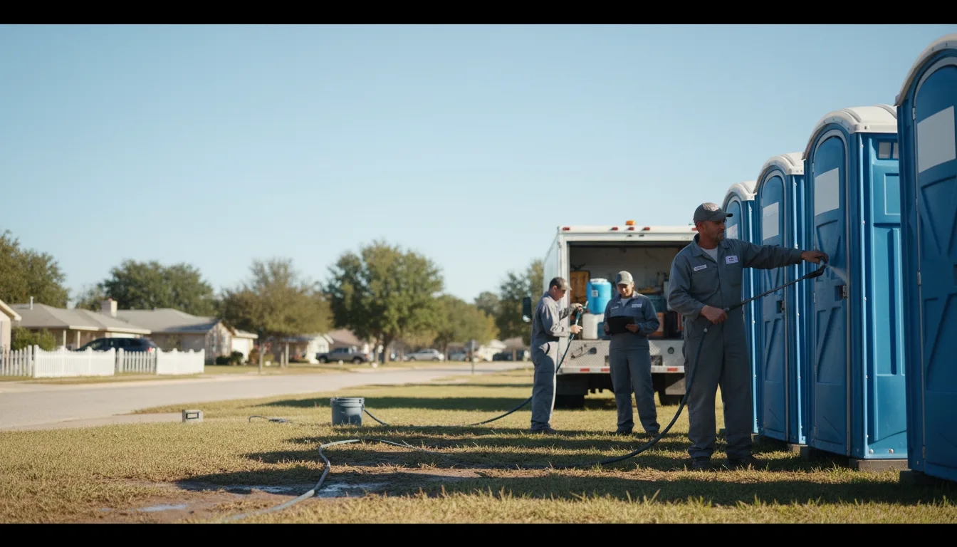 Long-Term Portable Toilet Rental in Raisin City, CA near me